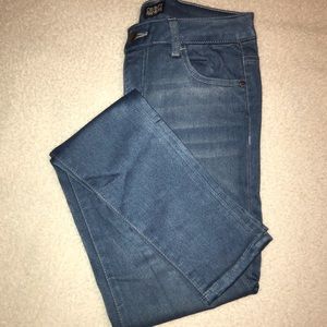 Blue skinny jeans/jeggings